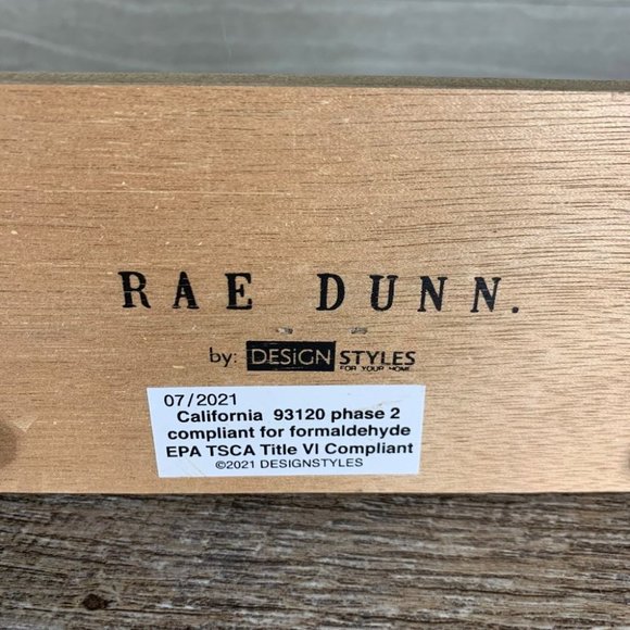 Rae Dunn Merry & Bright Christmas Tree Sign - Picture 5 of 5